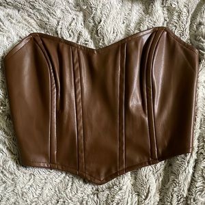 Brand New ! Brown Princess Polly bustier/corset top